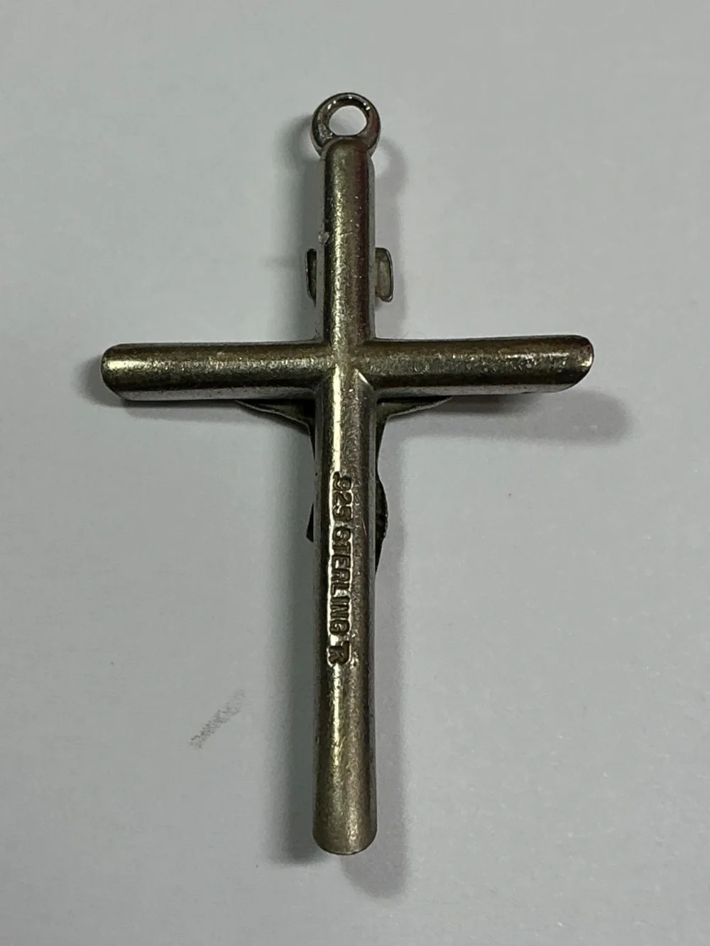 Vintage Sterling Silver Crucifix. 1.5 inches long